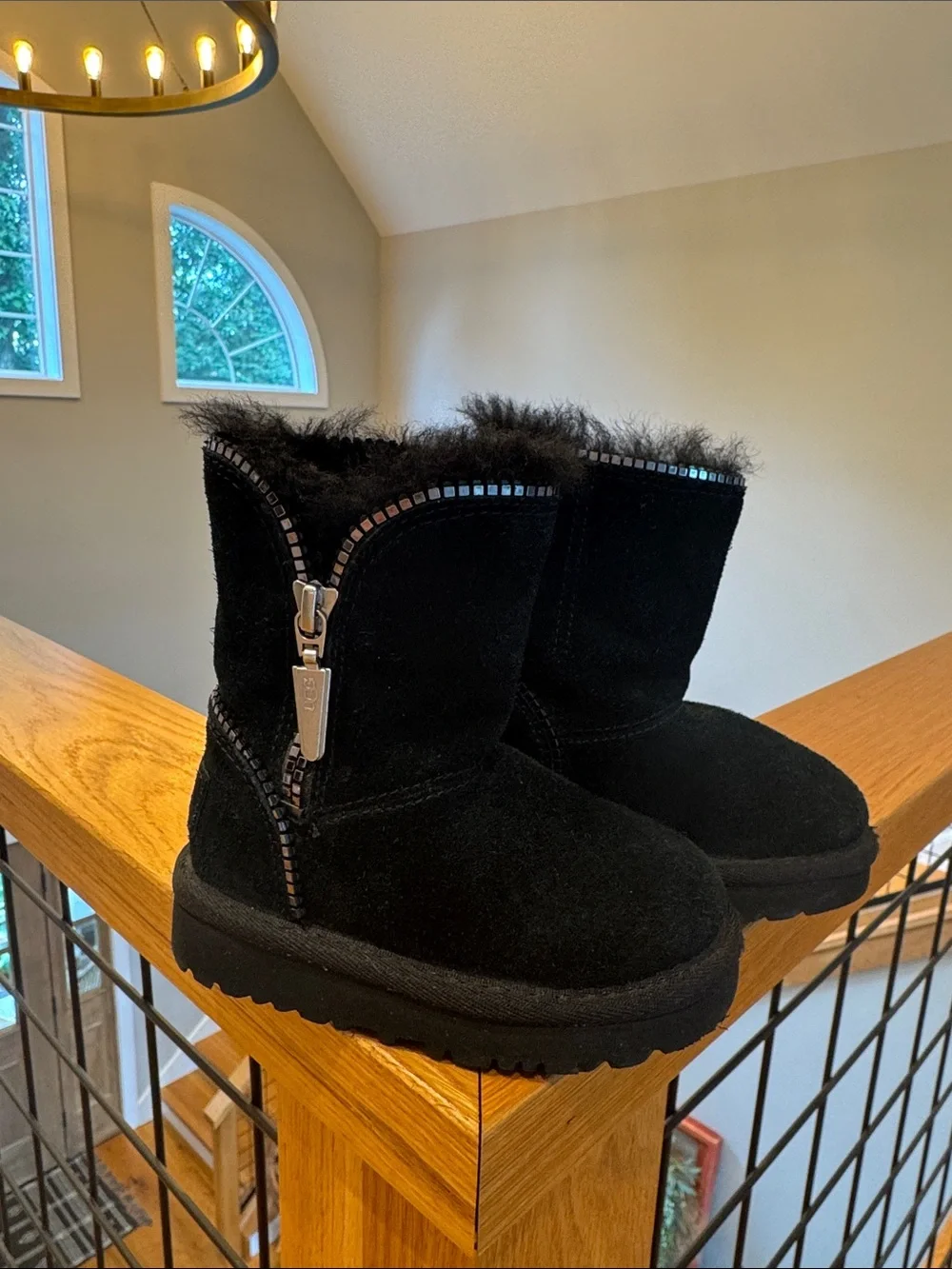 UGG Australia Florence Zipper Winter Boots - Toddler Size 6